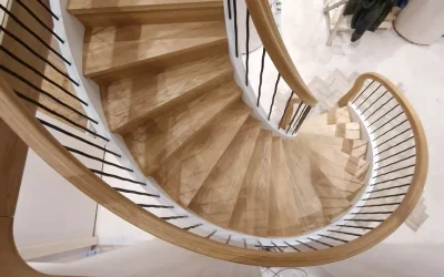 Custom spiral staircase